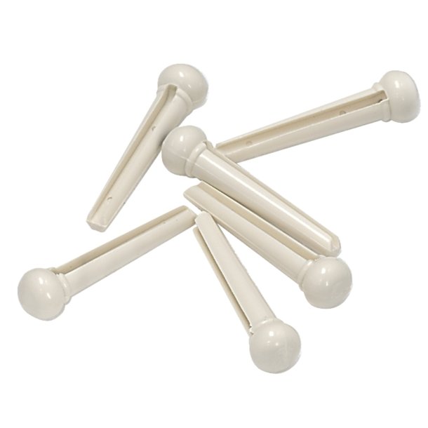 Gewa Guitar Bridge Pins, Hvid